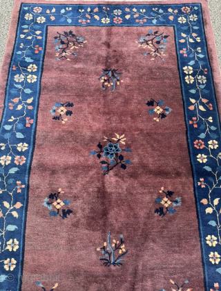 Antique Chinese Peking rug, size: circa 205x125cm / 6’7ft by 4’1ft http://www.najib.de                     