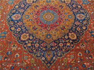 Fine large antique Persian Tabriz. Early 20th century. Size: ca. 17'1''x11'7''ft / 520x355cm                    