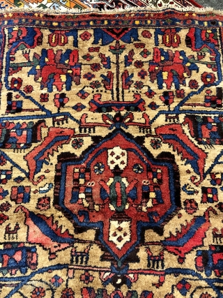 Antique Kurdish Kolyai rug (Wagireh /Sampler rug?) from West-Persia. Size: 195x125cm / 6'4''ft by 4'1''ft good condition                