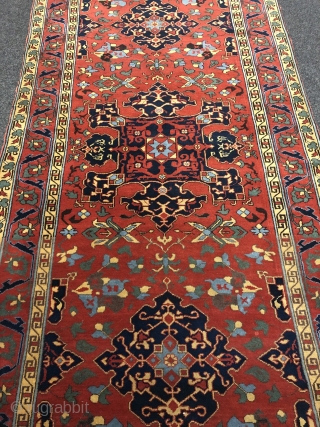 A Star Ushak copy from Transylvania/Romania woven in the workshop of Theodor Tuduc, the world's most famous rug forger Age: circa 1930. Size: 265x137cm / 8'7''ft by 4'5''ft. For more literature please  ...