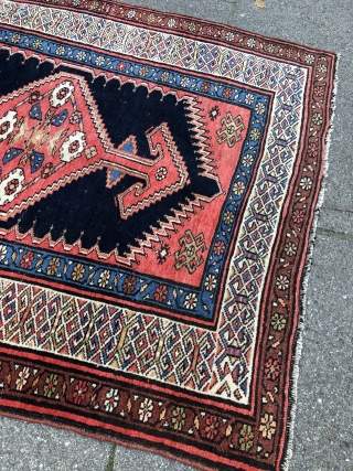 Antique Meshkin rug from Northwest-Persia. Size: ca. 230x110cm / 7'6''ft by 3'6''ft                     