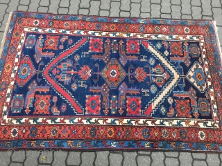 Antique Persian Kolyai / Hamadan rug, size: 200x125cm / 6'6''ft x 4'1''ft
                     