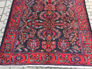 Fine antique Persian Lilian rug, very decorative, good condition, size: ca. 335x175cm / 11ft x 5'8''ft
                 
