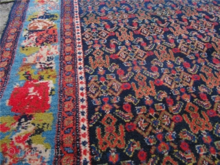 Fine antique Persian Senneh rug with a beautiful border. Size: ca.204x144cm / 6'7'' x 4'7'' Comes out of a German estate            