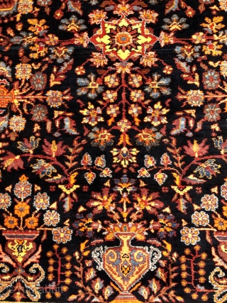 Antique Persian Malayer rug, beautiful colors. Size: ca.205x140cm / 6'7''ft by 4'6''ft                     