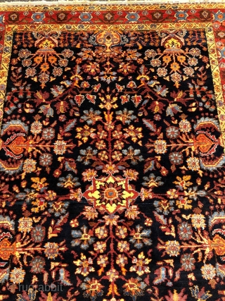 Antique Persian Malayer rug, beautiful colors. Size: ca.205x140cm / 6'7''ft by 4'6''ft                     