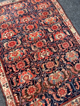 A fine antique Persian Mishan Malayer rug, size circa 140x100cm / 4‘6ft by 3‘3ft http://www.najib.de                  