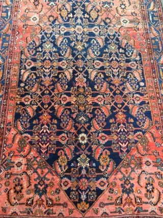 Fine antique Persian Bidjar rug on wool foundation, size: ca. 210x135cm / 6'9''ft x 4'4''ft                  