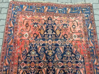 Fine antique Persian Bidjar rug on wool foundation, size: ca. 210x135cm / 6'9''ft x 4'4''ft                  