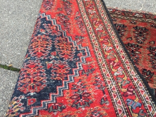 Fine antique Persian Ferahan Poshti, size: ca. 78x64cm / 2'6''ft x 2'1''ft  www.najib.de                   