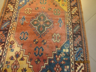 ref: 302 /Konya Anatolian Rug, end of 19th century, perfect condition
size: 1.75 X 1.10                   