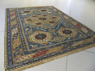 ref: S280/Chirvan Bakou Caucasian antique rug early 20th century , perfect condition
1.20x 0.90 , 4'0 x 3'0                