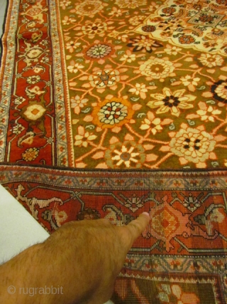 ref: S232 /Karabagh Caucasian Antique Rug ,perfect Condition , size 2.90x1.80 cm , 9'6"x5'11"                   