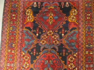 ref: S220 / KUBA CAUCASIAN ANTIQUE RUG, EARLY 20TH CENTURY EXCELLENT CONDITION 
size: 6'6 x 2'7  /  1.98 x 0.79           