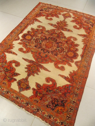 c) Malayer Persian rug, 19th century, perfect condition
size: 205 X 135  /  6' X 4'                