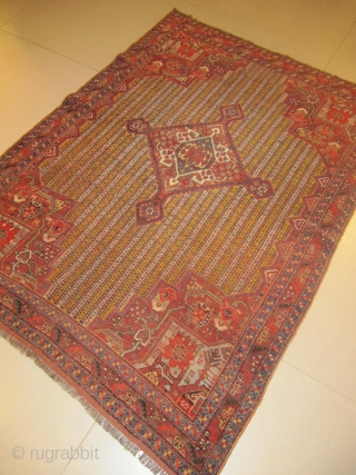 f) Quashquai Persian rug, 19th century, perfect condition
Sixe: 180 X 135  /  5' X 4'                