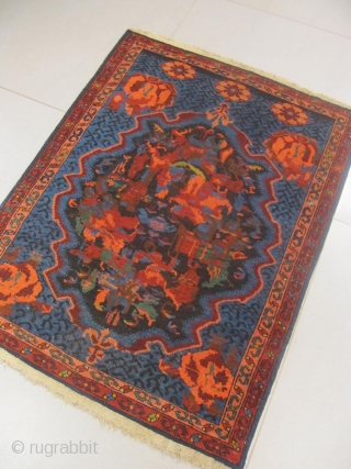 i) Kuba zeichour caucasian rug, 19th century, perfect condition
size: 130 X 100  /  4' X 3'               