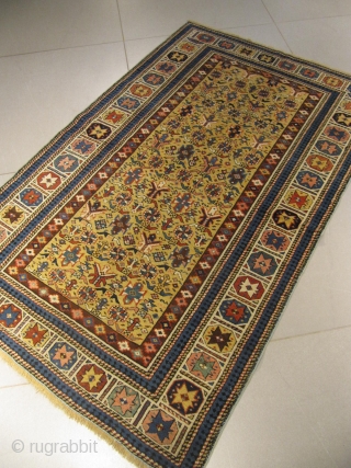 ref: S532 / KUBA CAUCASIAN ANTIQUE RUG 19TH CENTURy, perfect condition
size: 1.80 X 1.10  /  5' X 3'             