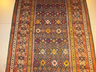 ref: S222, KUBA TCHITCHI CAUCASIAN ANTIQUE RUG END OF 19TH CENTURY PERFECT restored CONDITION 
size: 2.00 X 1.35  /  6' X 4'         
