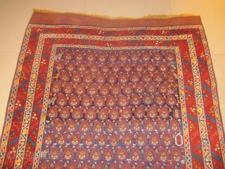 s) Afchar Persian tribal rug, 19th century, perfect condition,original kilims from both sides
size: 260 X 160  /  8' X 5'           