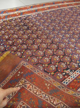 s) Afchar Persian tribal rug, 19th century, perfect condition,original kilims from both sides
size: 260 X 160  /  8' X 5'           