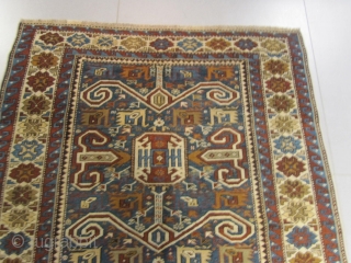 ref: S1829 /  KUBA PEREPEDIL CAUCASIAN ANTIQUE RUG EARLY 20TH CENTURY EXCELLENT CONDITION
size: 1.55 X 1.20  /  5' X 3'          