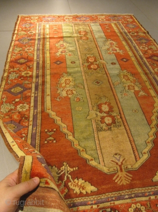 ref: S1583 / Melas Anatolian rug, 19th century, perfect condition
size: 190 X 120  /  6' X 3'
              