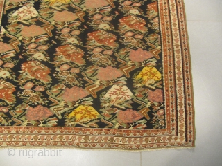 aj) Senneh kilim persian, 19th century, perfect condition
size: 1.90 X 1.25 / 6' X 4'                  