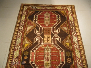 ref: S210 /KarabaghLenkoran-Caucasian antique rug, 20h century, perfect condition
size: 250 X 125 /  8' X 4'                