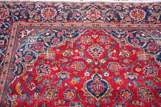 fine antique Persian kashan rug have some old repair size 210x120cm                      
