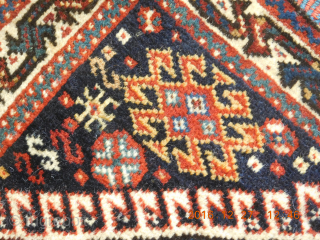 Antique Persian bag face.                             