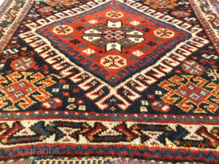 Antique Persian bag face.                             