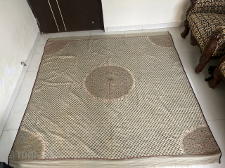 Very rare Indian Kashmir moon shawl dated 1750-1780 in perfect condition it measures 200 cm by 200cm no moth holes or stains  it’s very clean shawl      