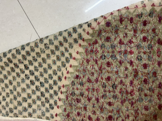 Very rare Indian Kashmir moon shawl dated 1750-1780 in perfect condition it measures 200 cm by 200cm no moth holes or stains  it’s very clean shawl      
