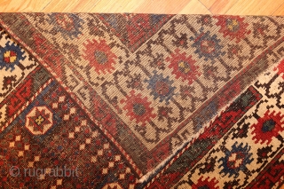 Antique Caucasian Avar Rug 44636, Size:2'7" x 3'10", Origin: Caucasus, Circa: 18th Century - Here is a beautiful antique Oriental rug -- an antique Avar Caucasian rug that was originally made in the Caucuses during  ...