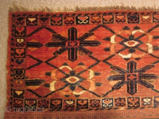 Turkmen, beshir torba, 17 by 55 inches,late 19thC                         