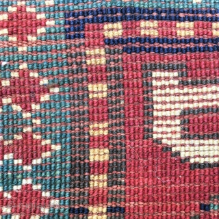 Super Rare Kazak Prayer Borchalou Rug Caucasian 3'4" x 5'9" 1903 collectible
Super super collectible



Unique collectible Caucasian Kazak Saffron Base Dated 1321 Hijri equal to 1903

Kazak Prayer Rug, Southwest Caucasus, Dated 1903 (  ...