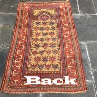 Super Rare Kazak Prayer Borchalou Rug Caucasian 3'4" x 5'9" 1903 collectible
Super super collectible



Unique collectible Caucasian Kazak Saffron Base Dated 1321 Hijri equal to 1903

Kazak Prayer Rug, Southwest Caucasus, Dated 1903 (  ...