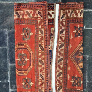 Antique Kazak Shield Prayer Rug, Full Pile 6'1" x 7'8", Super Rare Collectible
This type of rug is documented in Jimmy Keshishian's "Inscribed Armenian Rugs of Yesteryear." Jimmy labeled them "Shield" Design Kazaks  ...