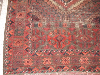 Super cool Baluch rug! 100% complete with some low areas throughout. 3'7" x 5'7"
http://www.nomadrugs.com/Merchant2/merchant.mvc?Screen=PROD&Store_Code=NR&Product_Code=6930&Product_Count=&Category_Code=                   