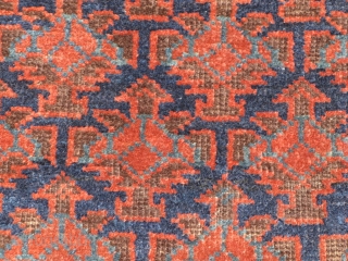 19th Century Belouch Baluch bagface with great color and good condition. Unusual Dohtor e Ghazi field design. Another killer rug from Nomad Rugs, San Francisco. Check it out here and thanks for  ...