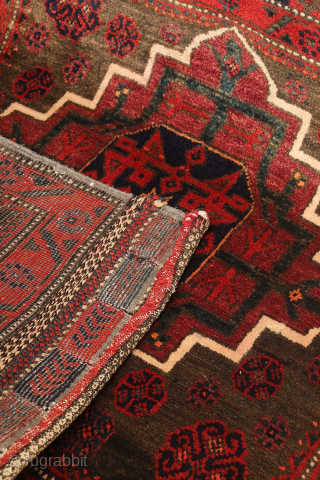 Rare  Baluch Runner from Iran – Design inspired by early Islamic architecture

This fascinating semi-antique Baluch runner from Iran features a rare and distinctive design. Originally crafted as a saddlebag, it has  ...