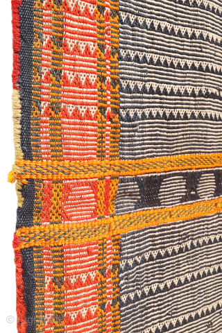Exquisitely Fine Antique Qashqai Khorjin (Saddlebag)
If you’re searching for a truly finely woven saddlebag, your search ends here!

This antique khorjin, or saddlebag, is crafted with exceptionally fine wool and cotton. The front  ...