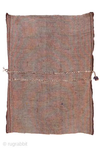 Are you searching for a truly unusual and original saddlebag? Look no further.

The captivating design of this antique Qashqai saddlebag was achieved using the warp-float weave technique. This specialized method is typically  ...