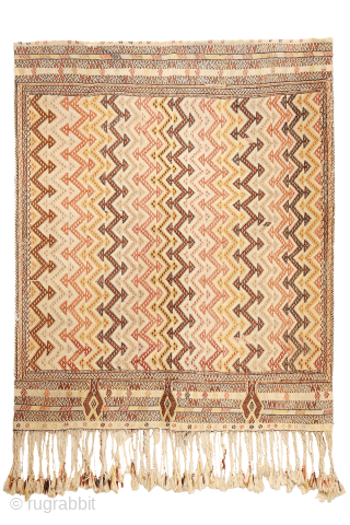 Antique Karapinar Kilim from Turkey

This exquisitely woven Karapinar kilim hails from Turkey and is a true testament to the craftsmanship of its creator. Clearly, it was a cherished piece, both for the  ...