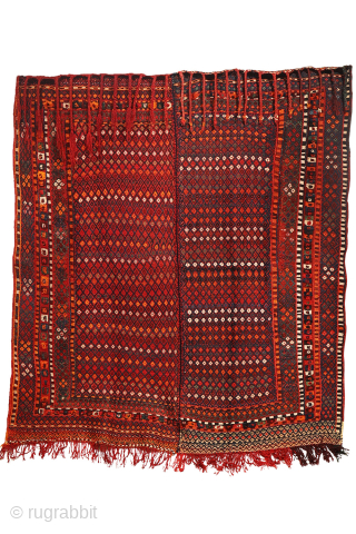 Shiraki Kilim with Lattice Design and Knotted Detail

This type of kilim is known locally in southern Iran as a “shiraki”, a word that literally means “needle work” — though, interestingly, it is  ...