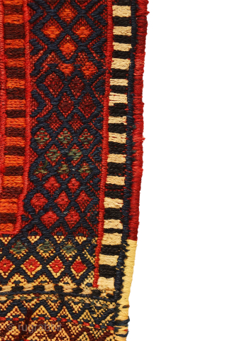 Shiraki Kilim with Lattice Design and Knotted Detail

This type of kilim is known locally in southern Iran as a “shiraki”, a word that literally means “needle work” — though, interestingly, it is  ...