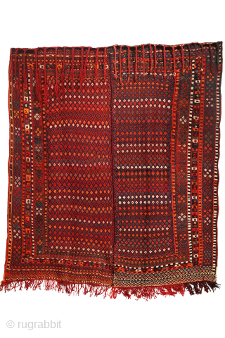 Shiraki Kilim with Lattice Design and Knotted Detail

This type of kilim is known locally in southern Iran as a “shiraki”, a word that literally means “needle work” — though, interestingly, it is  ...