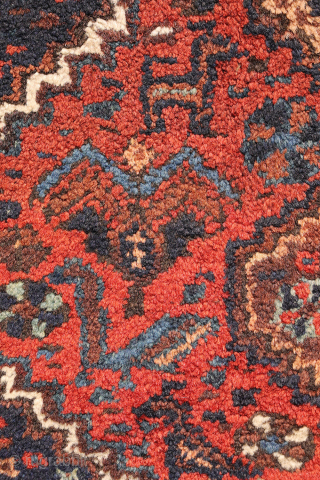 A superb antique Laberduni rug with a full, exceptionally long pile and a beautiful palette of natural dyes. Remarkably well preserved, the pile retains an impressive depth and softness, appearing almost as  ...