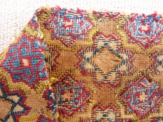 A couple of extremelly rare Spanish Nasri textiles from the 15th century or Earlier. The Arabs were in the Iberian Peninsula for 700 years. Both of these textiles probably come from the  ...